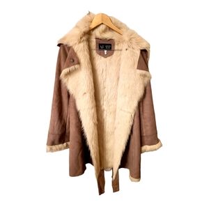 Armani Jeans Eco Sheepskin Vintage Coat